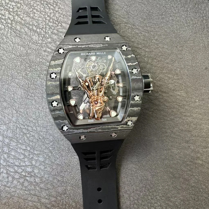 YS공장 리차드밀 RM66 수동 와인딩 플라잉 투르비용 한정판