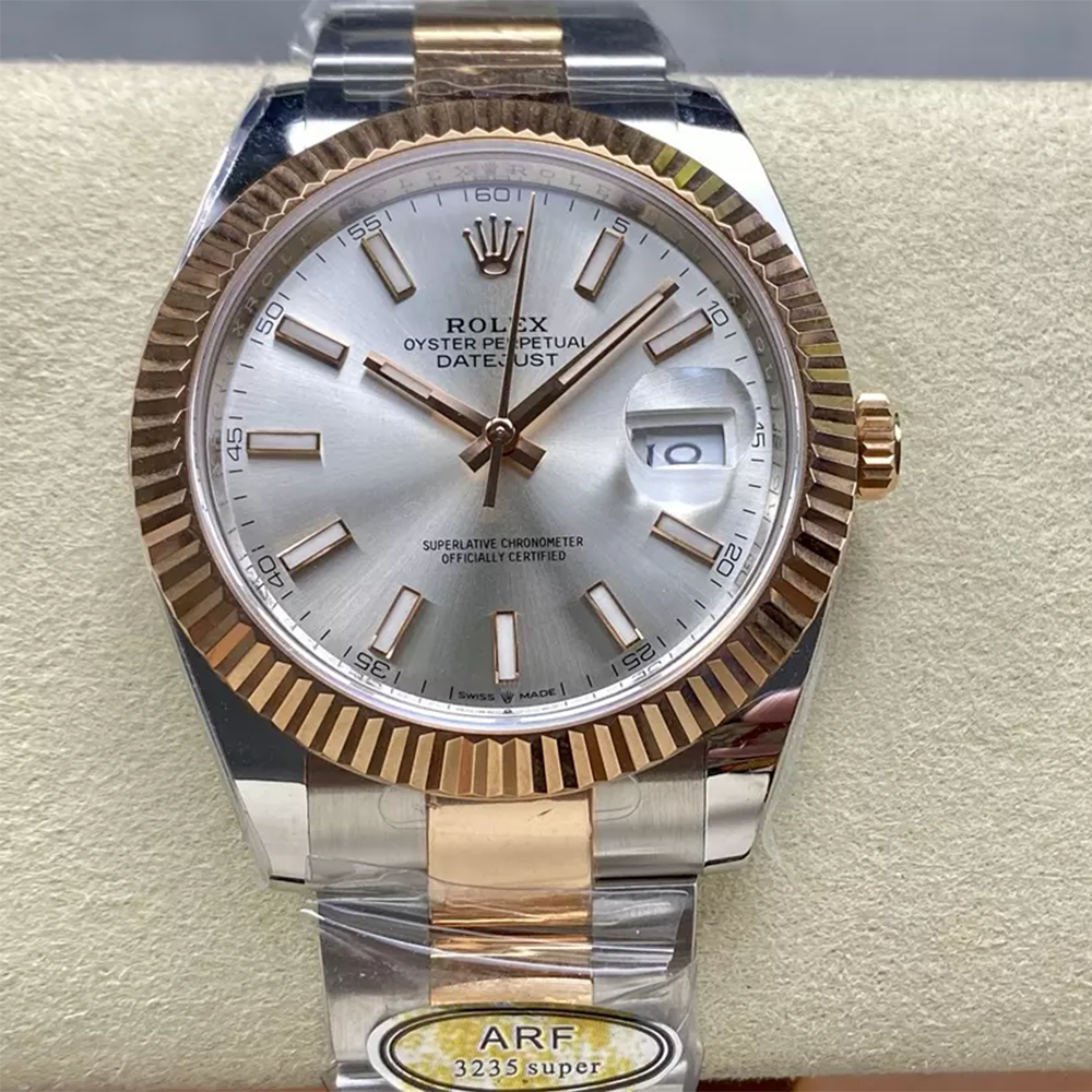 ARF공장 롤렉스 데이저스트 실버 다이얼 41mm 126331 로즈골드 오이스터 콤비