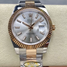 ARF공장 롤렉스 데이저스트 실버 다이얼 41mm 126331 로즈골드 오이스터 콤비