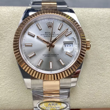 ARF공장 롤렉스 데이저스트 실버 다이얼 41mm 126331 로즈골드 오이스터 콤비