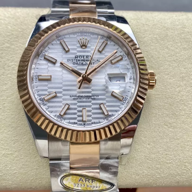 ARF공장 롤렉스 데이저스트 모티프 실버 다이얼 41mm 126331 로즈골드 오이스터 콤비