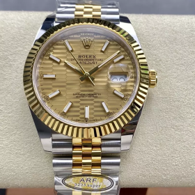 ARF공장 롤렉스 데이저스트 모티프 샴폐인 다이얼 41mm 126333 옐로우 골드 쥬빌레 콤비