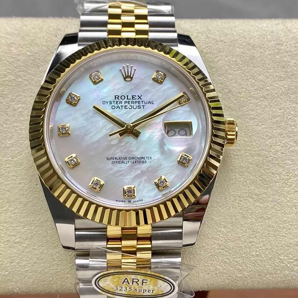 ARF공장 롤렉스 데이저스트 자개 10P 다이얼 41mm 126333 옐로우 골드 쥬빌레 콤비