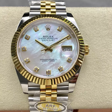 ARF공장 롤렉스 데이저스트 자개 10P 다이얼 41mm 126333 옐로우 골드 쥬빌레 콤비