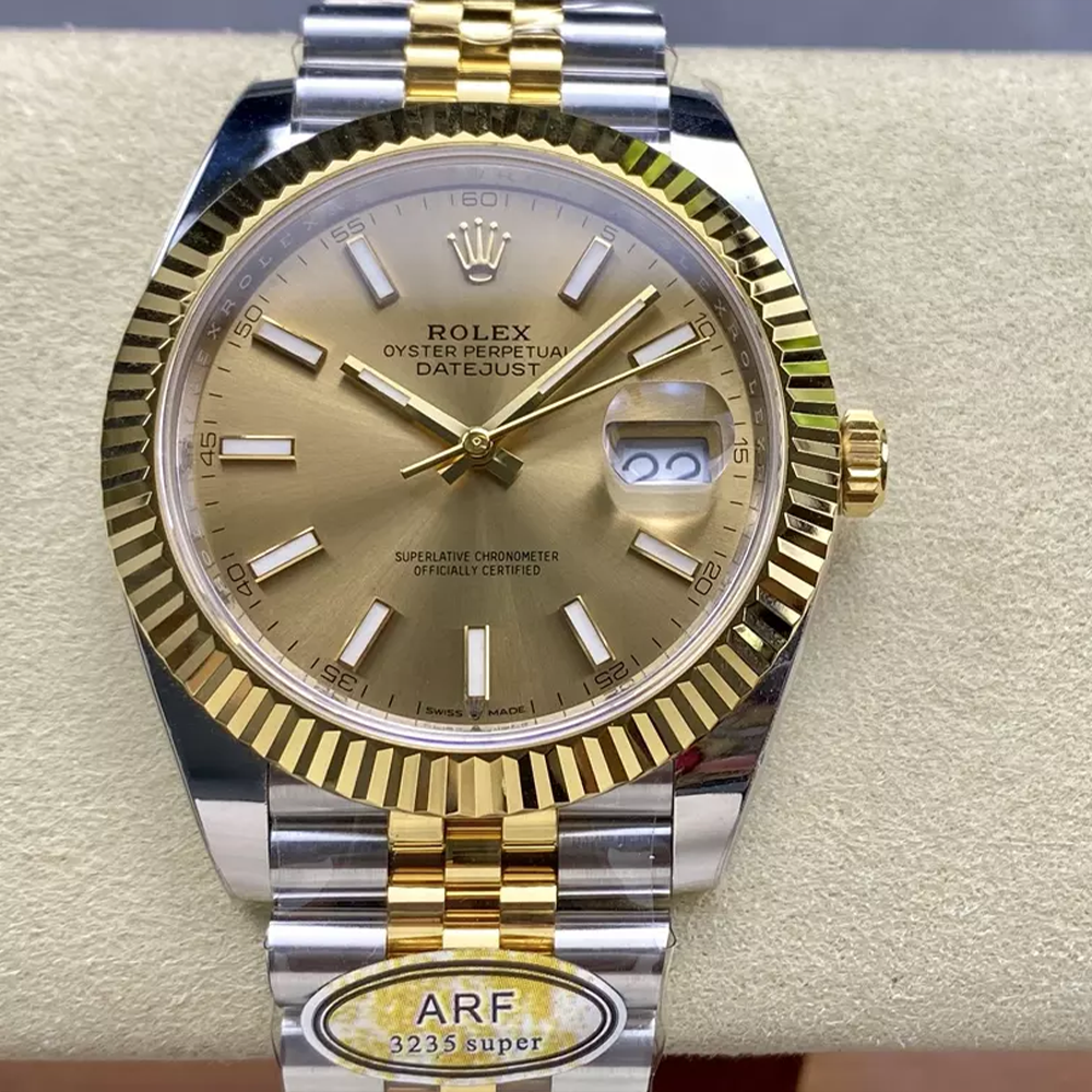 ARF공장 롤렉스 데이저스트 샴폐인 다이얼 41mm 126333 옐로우 골드 쥬빌레 콤비