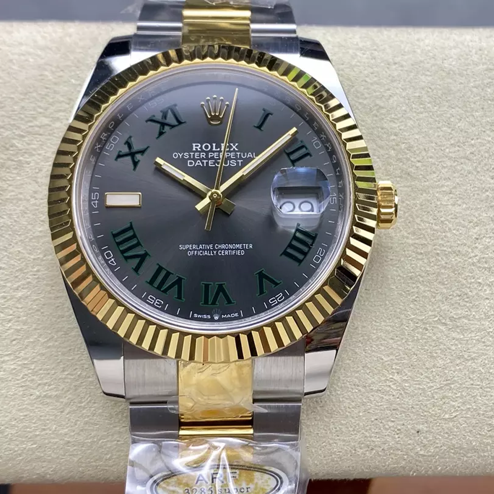 ARF공장 롤렉스 데이저스트 윔블던 다이얼 41mm 126333 옐로우 골드 오이스터 콤비