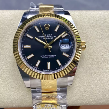 ARF공장 롤렉스 데이저스트 블랙 다이얼 41mm 126333 옐로우 골드 오이스터 콤비