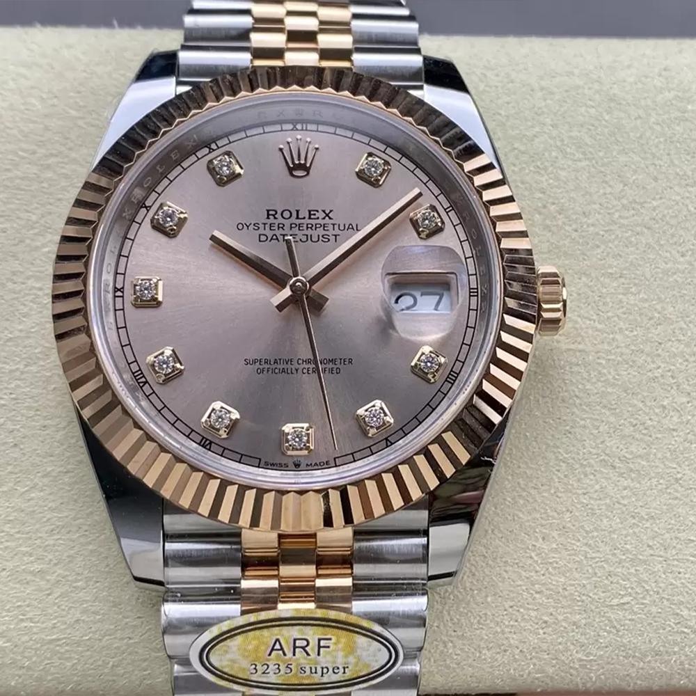 ARF공장 롤렉스 데이저스트 썬더스트 10P 다이얼 41mm 126333 로즈골드 쥬빌레 콤비