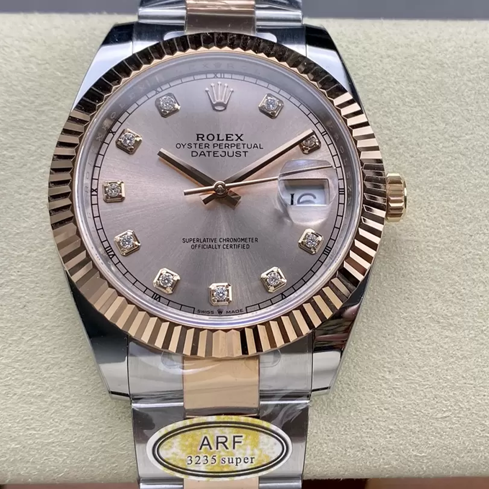 ARF공장 롤렉스 데이저스트 썬더스트 10P 다이얼 41mm 126333 로즈골드 오이스터 콤비