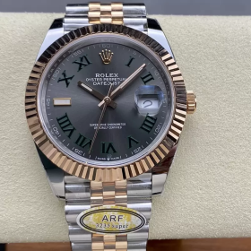 ARF공장 롤렉스 데이저스트 윔블던 다이얼 41mm 126331 로즈골드 쥬빌레 콤비