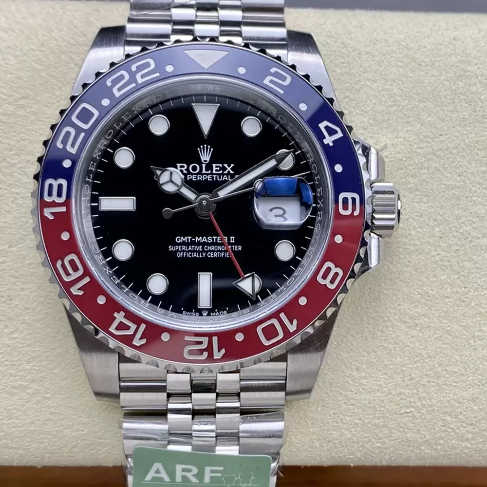 ARF공장 롤렉스 GMT마스터 2 펩시 쥬빌레 126710