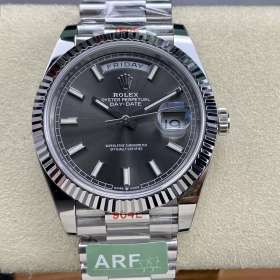 ARF공장 롤렉스 데이데이트 그레이 다이얼 40mm 화이트골드 금통 228236