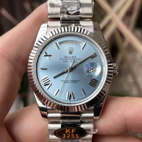 KF공장 롤렉스 데이데이트 40 플래티넘 다이얼 화이트 골드 금통 228239