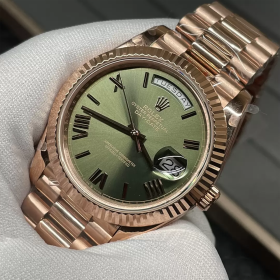 GM공장 V3 롤렉스 데이데이트 40 올리브 그린 다이얼 로즈 골드 금통 228235