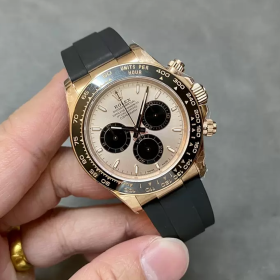 QF공장 롤렉스 데이토나 썬더스트 다이얼 로즈 골드 금통 러버밴드 126515