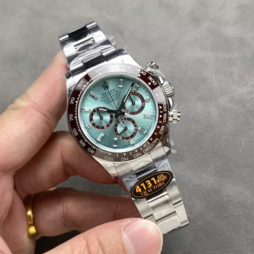 QF공장 롤렉스 데이토나 신형 플래티넘 다이아 다이얼 126506