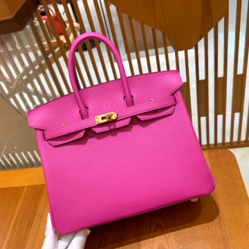 그린엘 에르메스 버킨 25 엡송가죽 매그놀리아 핑크 금장 버클