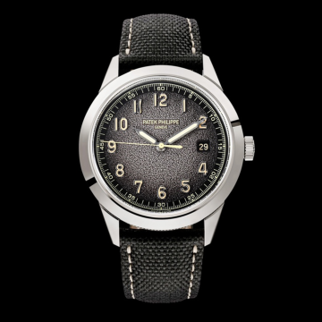 GR공장 파텍필립 칼라트라바 블랙 스트랩 5226G