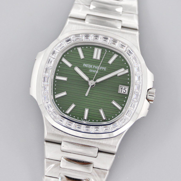 3K공장 파텍필립 노틸러스 그린 다이아 다이얼 다이아 베젤 5711