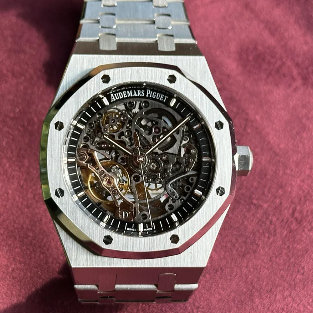 THB 공장 오데마피게 로열오크 더블 밸런스 휠 오픈워크 스틸 15407ST.OO.1220ST.01
