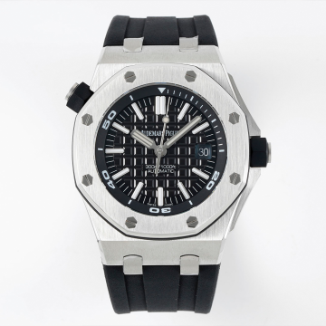 APS공장 오데마피게 로얄오크 오프쇼어 다이버 블랙 다이얼 41mm 15710