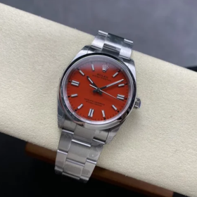 VS공장 롤렉스 오이스터 퍼페추얼 레드 다이얼 36mm 126000