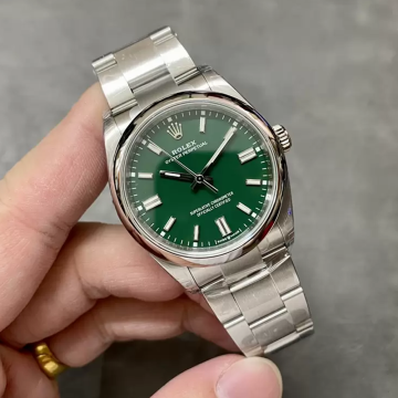 VS공장 롤렉스 오이스터 퍼페추얼 그린 다이얼 36mm 126000