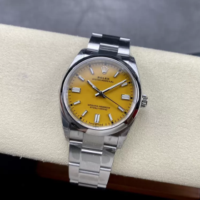 VS공장 롤렉스 오이스터 퍼페추얼 옐로우 다이얼 36mm 126000