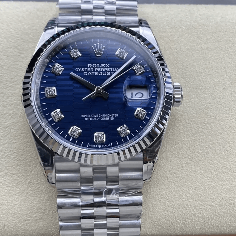 VS공장 롤렉스 데이저스트 36mm 모티프 블루 10P 다이얼 126233