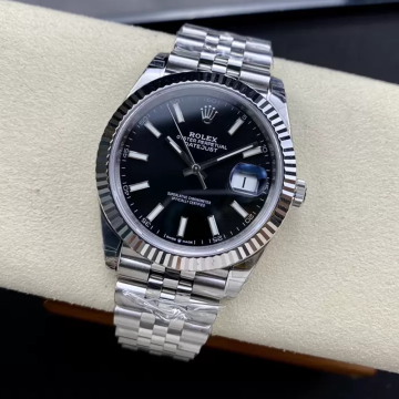 VS공장 롤렉스 데이저스트 41mm 블랙 다이얼 쥬빌레 126334