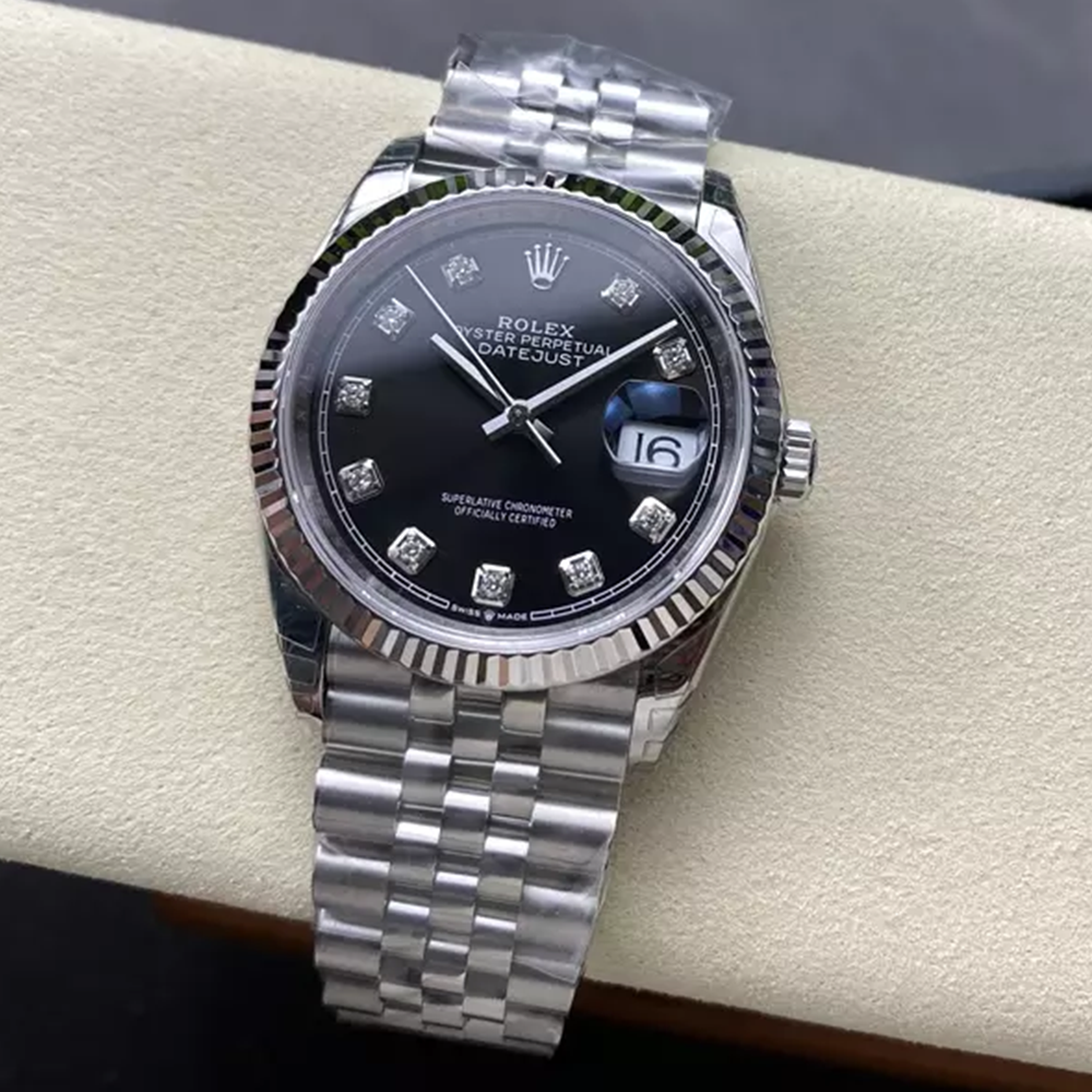 VS공장 롤렉스 데이저스트 36mm 블랙 10P 다이얼 쥬빌레 126334