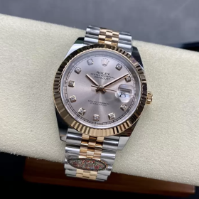 클린공장 롤렉스 데이저스트 41mm 썬더스트 8P 다이얼 로즈골드 콤비 126331