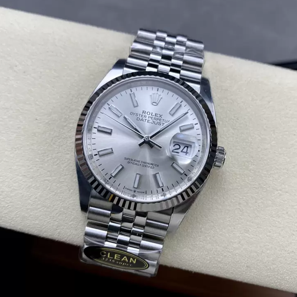 클린공장 롤렉스 데이저스트 실버 다이얼 36mm 쥬빌레 126234
