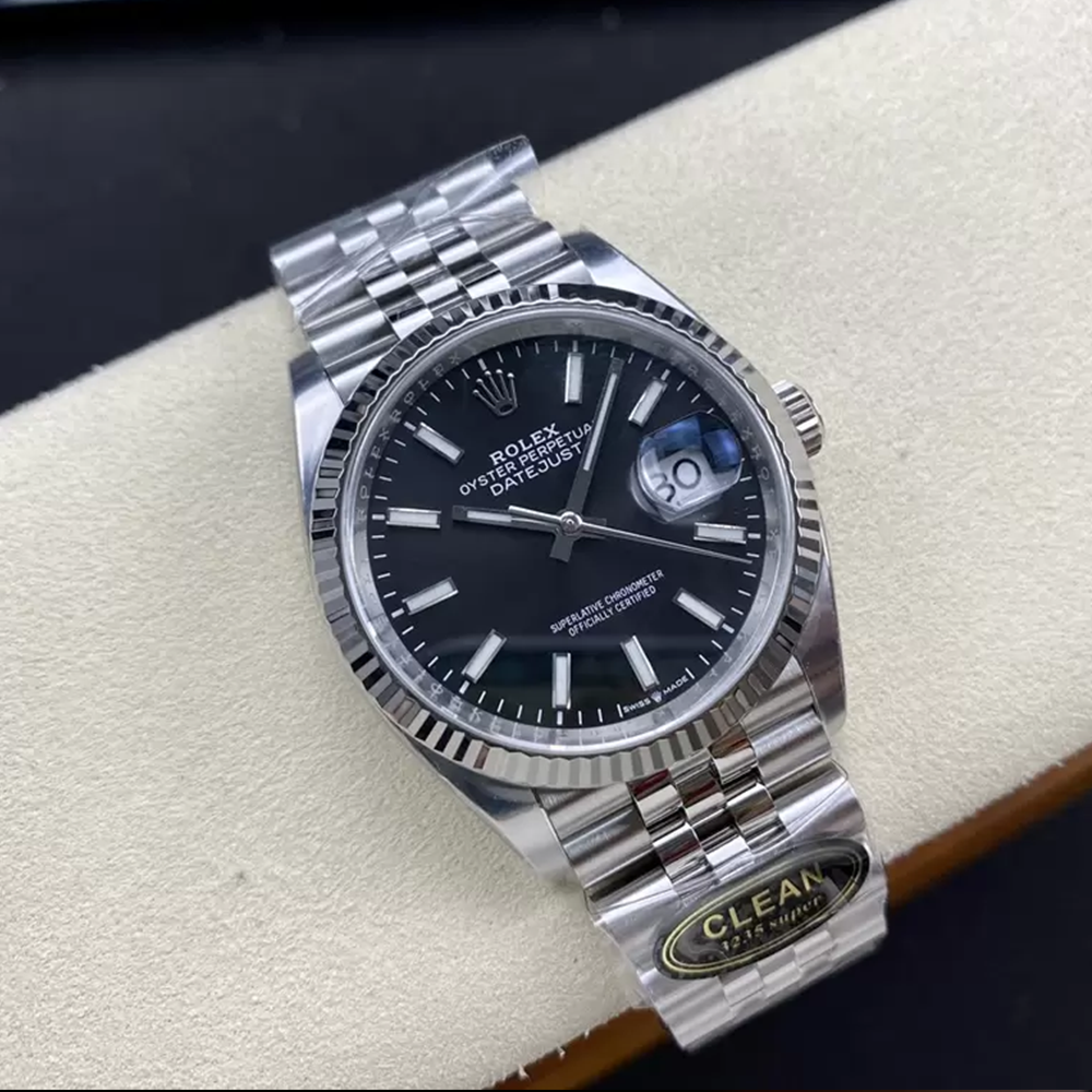 클린공장 롤렉스 데이저스트 블랙 다이얼 36mm 쥬빌레 126234