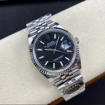 클린공장 롤렉스 데이저스트 블랙 다이얼 36mm 쥬빌레 126234