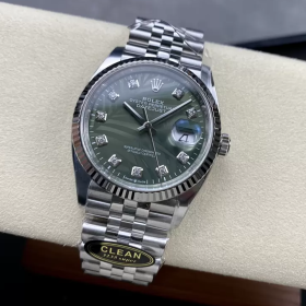 클린공장 롤렉스 데이저스트 팜모티브 10P 다이얼 36mm 쥬빌레 126234