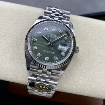 클린공장 롤렉스 데이저스트 팜모티브 10P 다이얼 36mm 쥬빌레 126234
