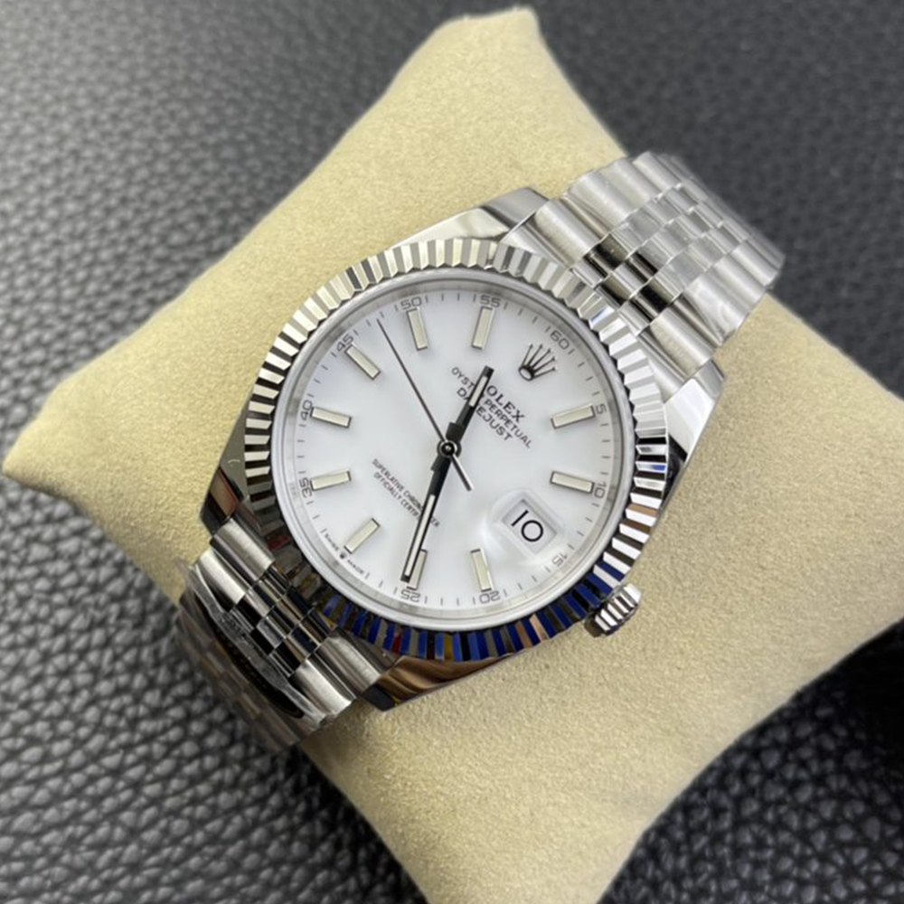 클린공장 롤렉스 데이저스트 화이트 다이얼 41mm 쥬빌레 126234