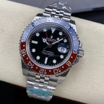 클린공장 롤렉스 GMT마스터 2 펩시 쥬빌레 40mm 126710