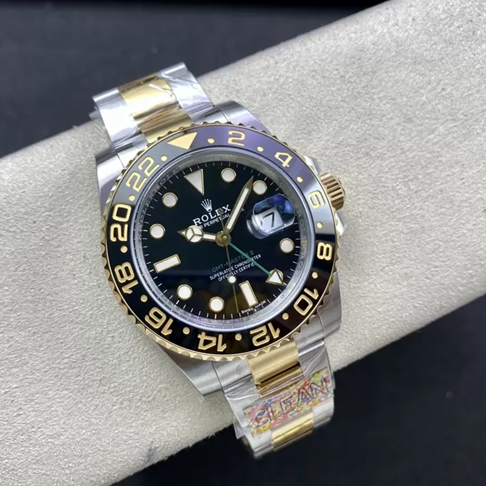 클린공장 롤렉스 GMT마스터 2 블랙 다이얼 콤비 오이스터 40mm 116713