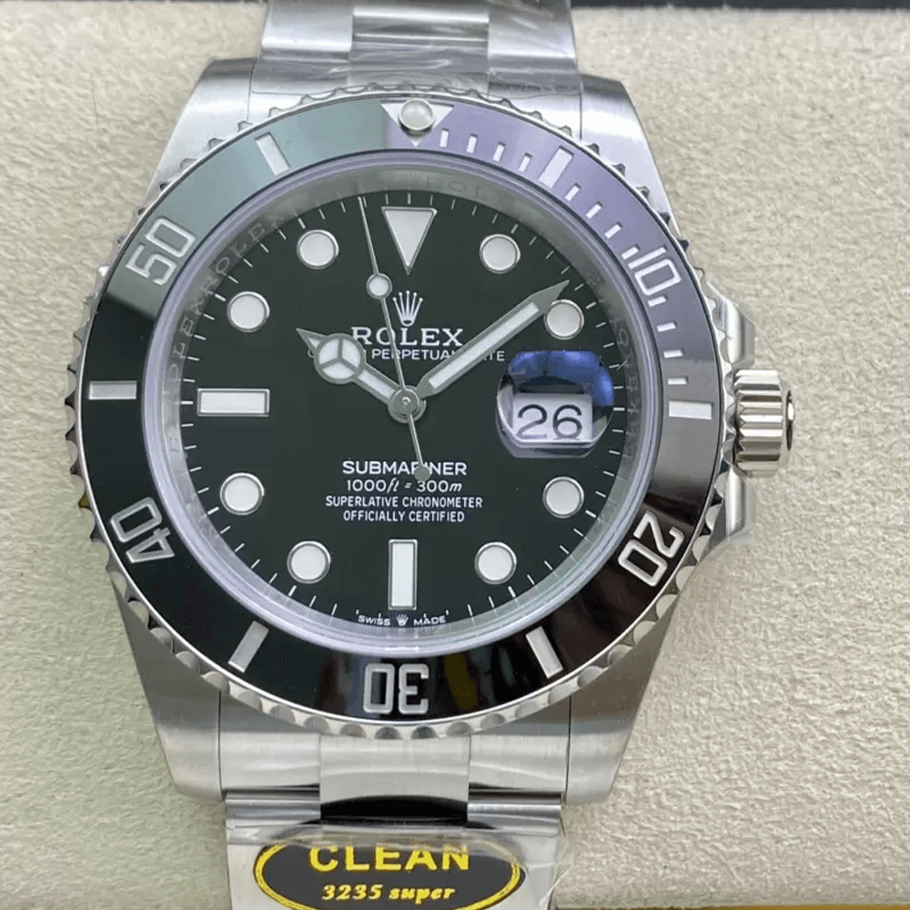 클린공장 롤렉스 신형 서브마리너 검판 데이트 41mm m124060