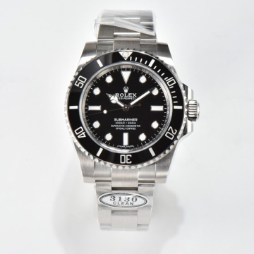클린공장 롤렉스 서브마리너 블랙 다이얼 논데이트 40mm 114060