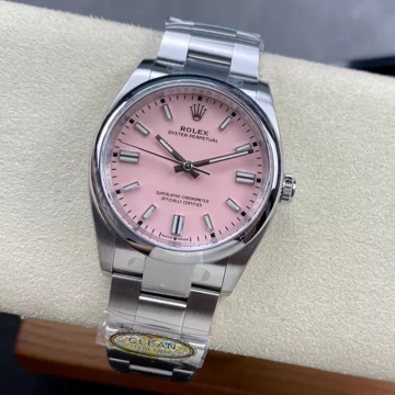 클린공장 롤렉스 오이스터 퍼페츄얼 36mm 핑크 다이얼 126000