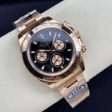 클린공장 롤렉스 데이토나 검판 다이얼 로즈골드 금통 m116505