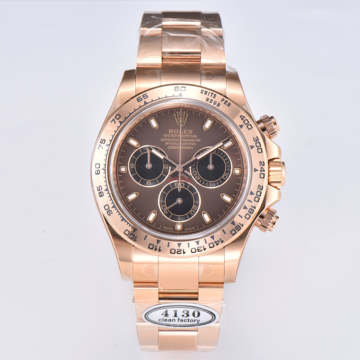 클린공장 롤렉스 데이토나 브라운 다이얼 로즈골드 금통 m116505