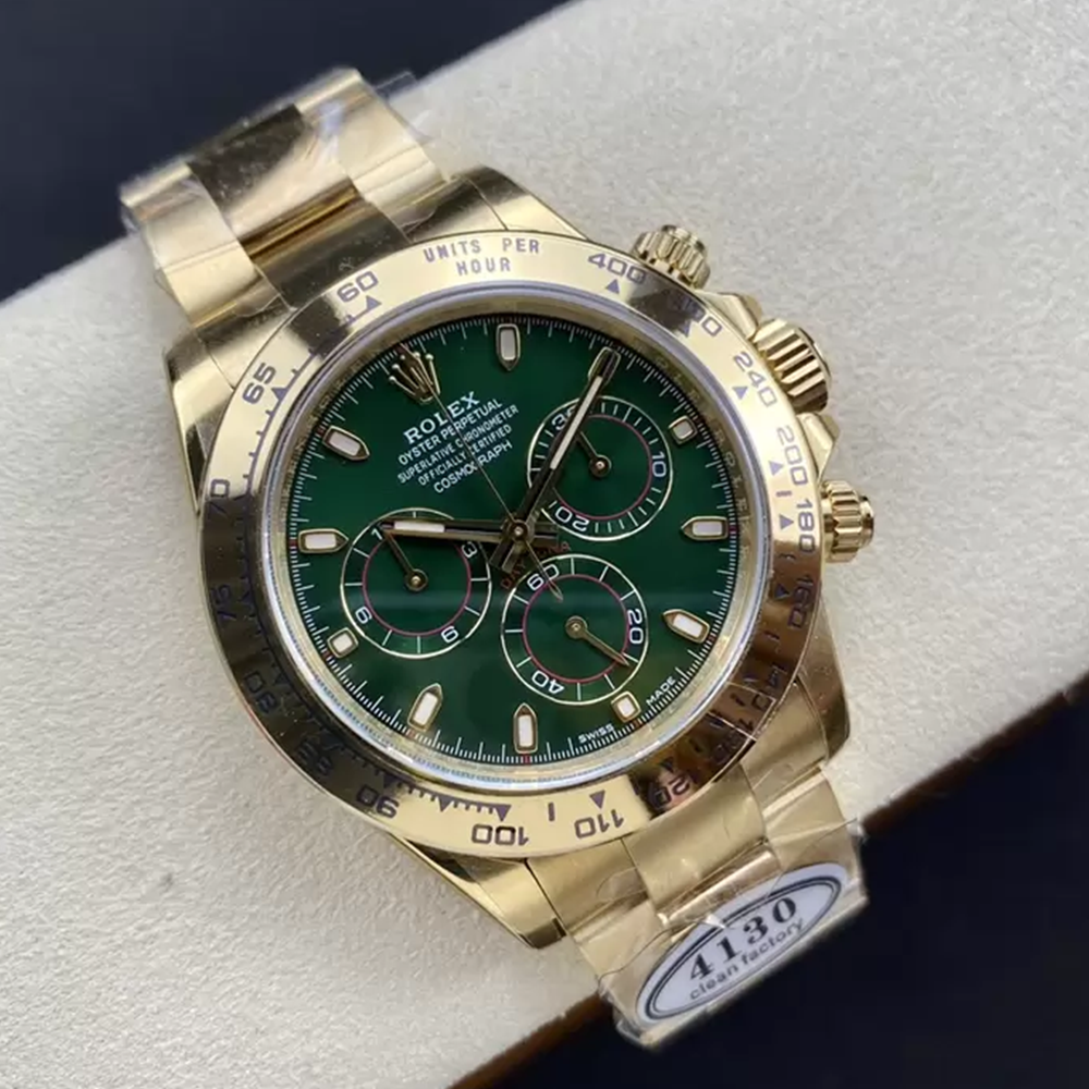 클린공장 롤렉스 데이토나 헐크 다이얼 옐로우 골드 금통 m116508