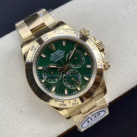 클린공장 롤렉스 데이토나 헐크 다이얼 옐로우 골드 금통 m116508