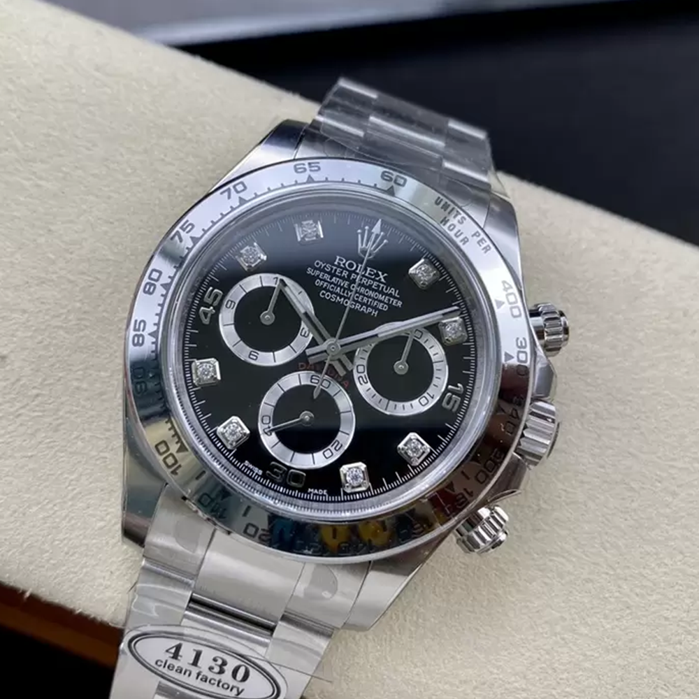 클린공장 롤렉스 스틸 데이토나 블랙 8P 다이얼 m116509