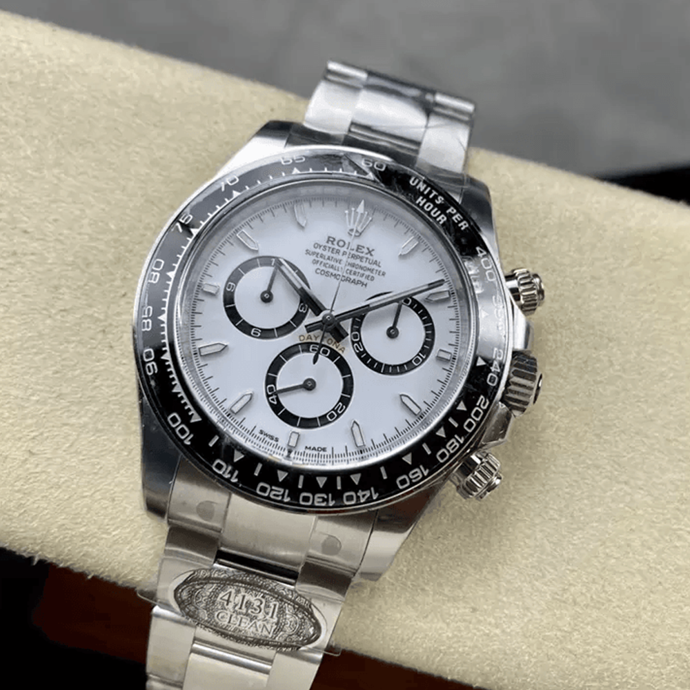 클린공장 롤렉스 코스모그래프 세라믹 데이토나 화이트 다이얼 126500