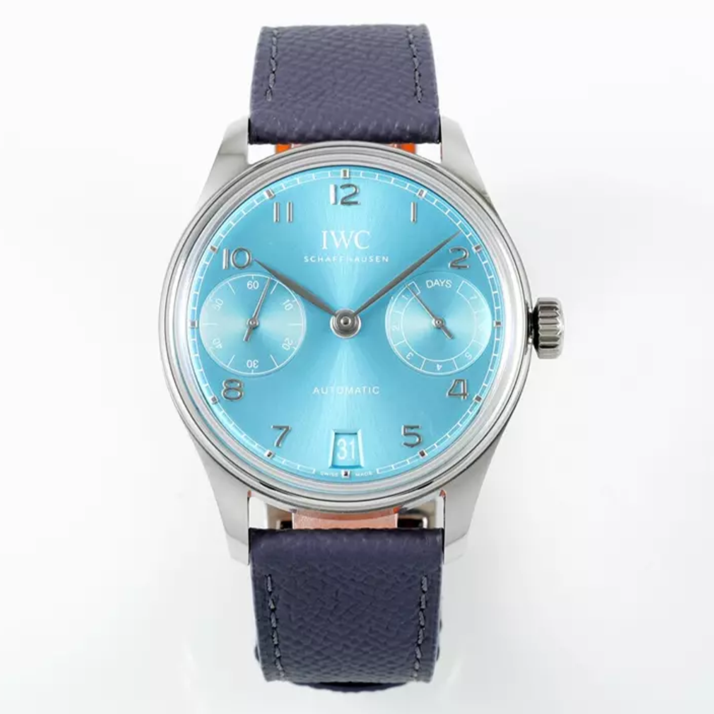 APS공장 IWC 포르투기저 오토매틱 42 블루 다이얼 스틸 IW501708